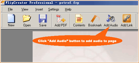 add audio